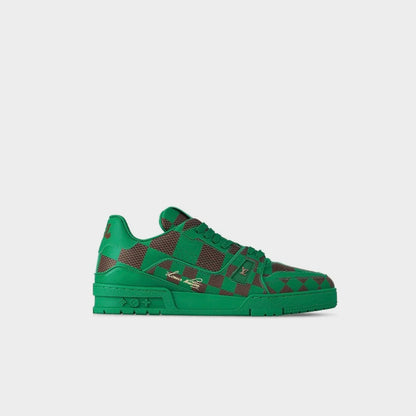 LV Damier Trainer Sneaker - Green