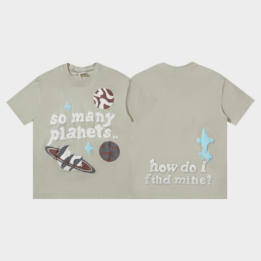 B.Planet Rolling Planets Tee