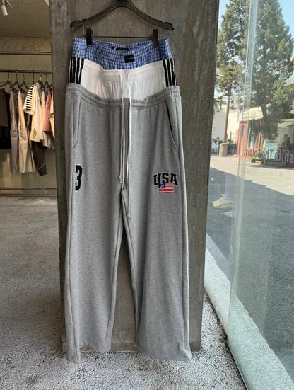 PROJECT G/R 3-LAYER SWEATPANTS