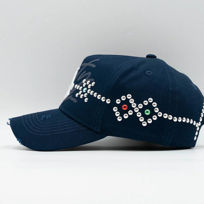 LA Custom Crystal Cross Cap