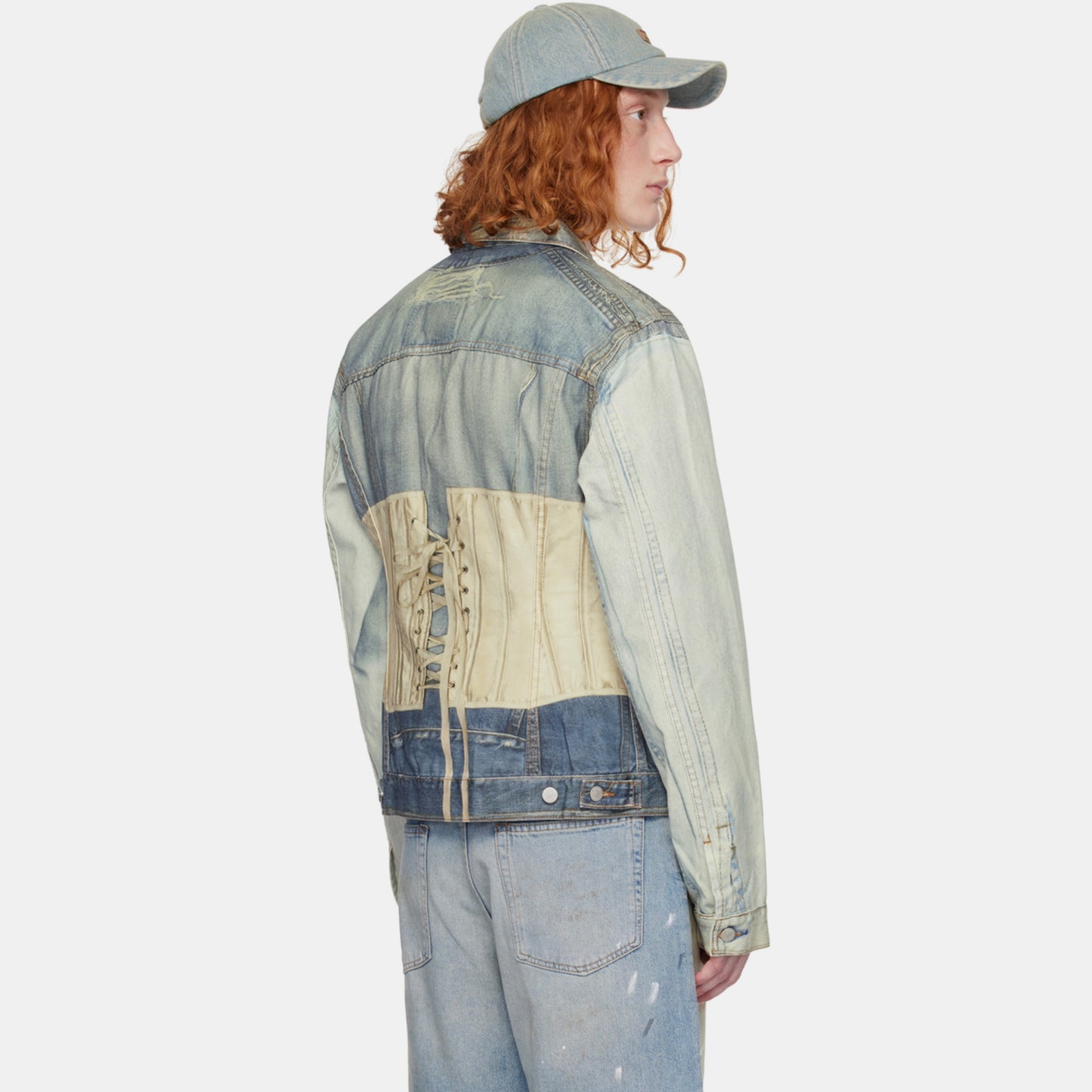 Acne Studios Printed Denim Jacket