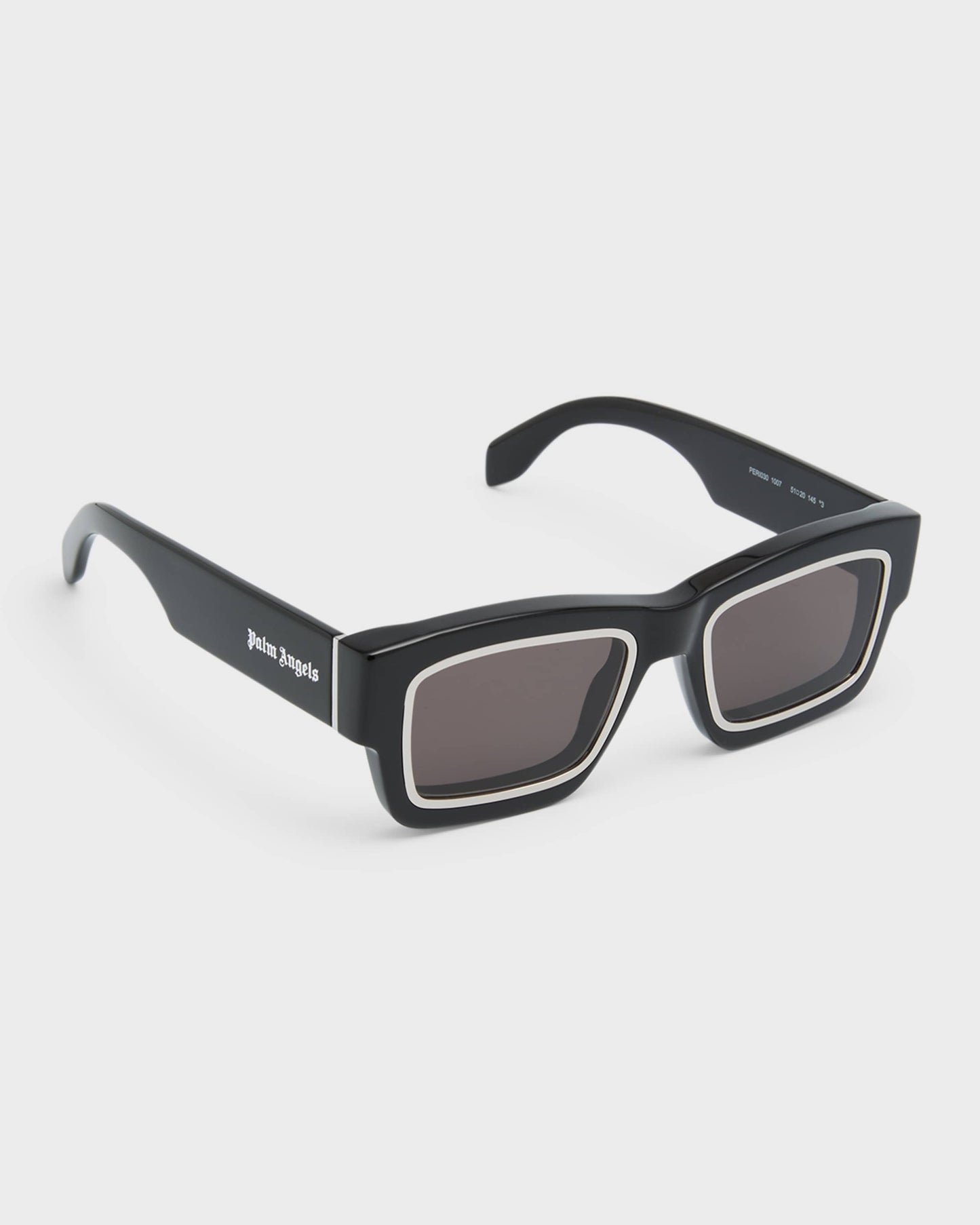 Raymond Square Contrasting Acetate Sunglasses