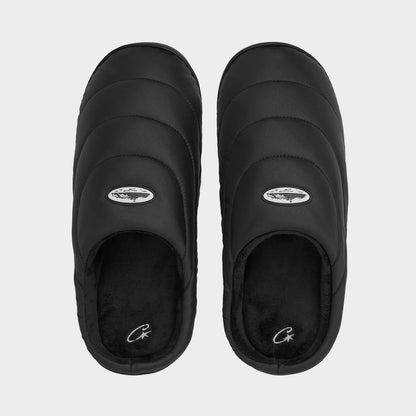 Corteiz 'Crib Crep' Slides – Black