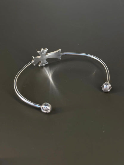 CH .925 Silver Studded Bracelet