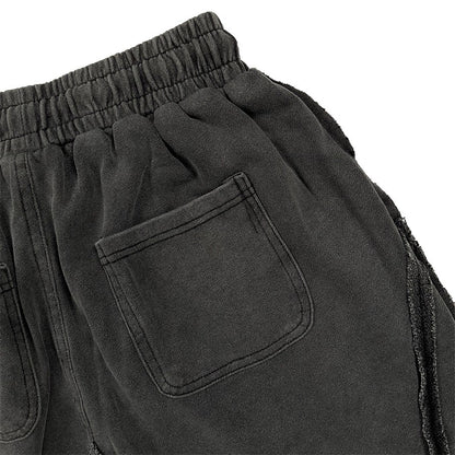 THUG CLUB DISTRESSED SWEATSHORTS