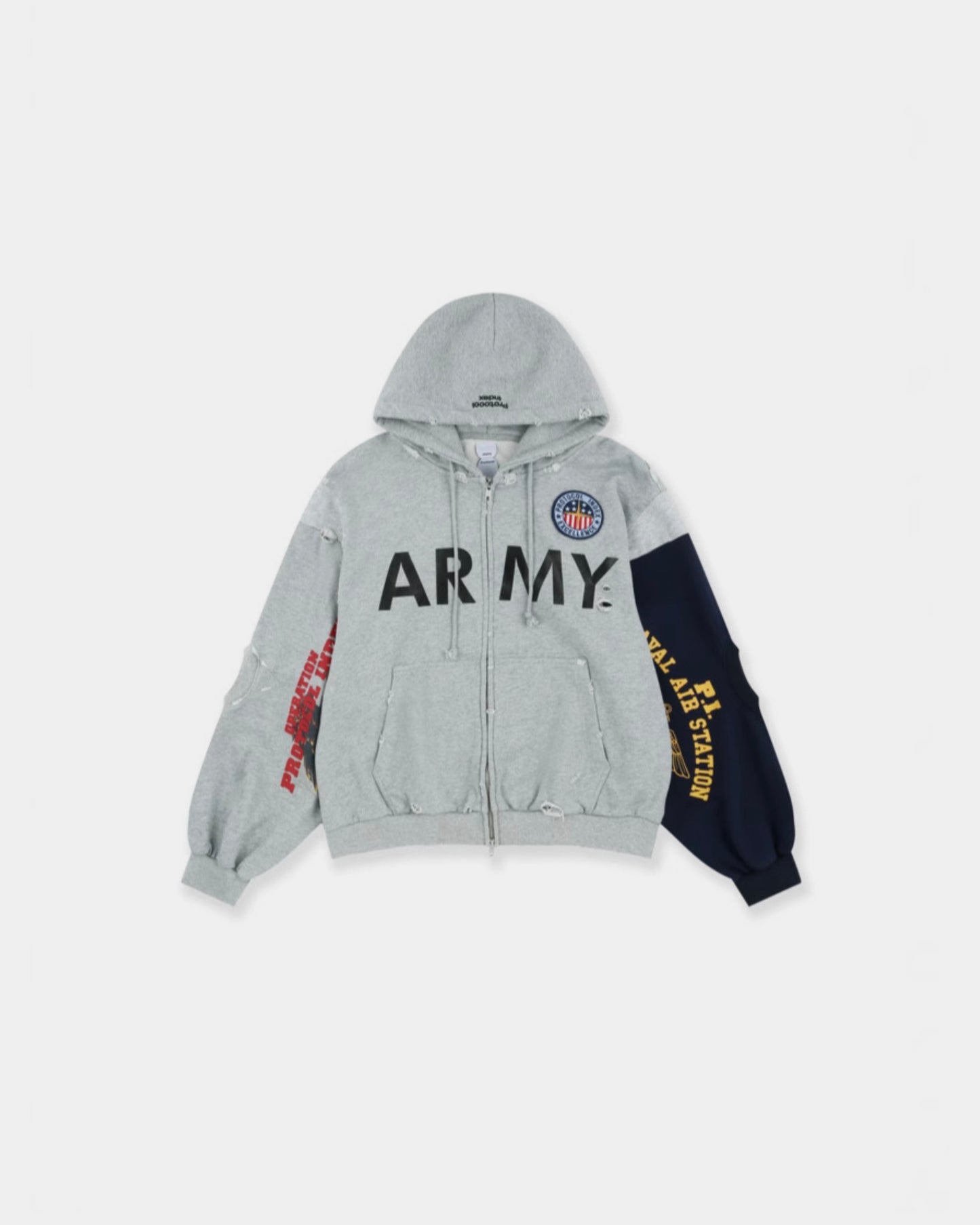 Project G/R  FW25 “PROTOCOL INDEX” Hoodie