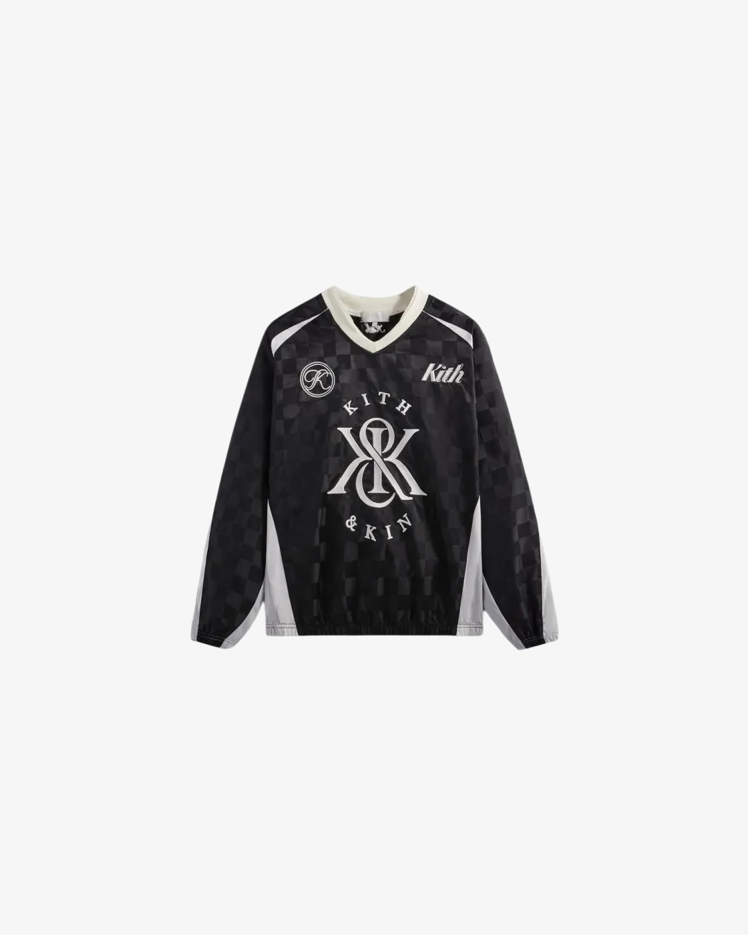 KITH Checkered Satin Dayton Combo Pullover