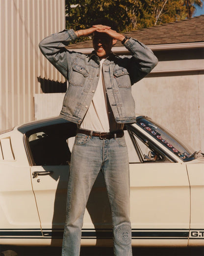STÜSSY X Levi's Embossed Trucker Jacket