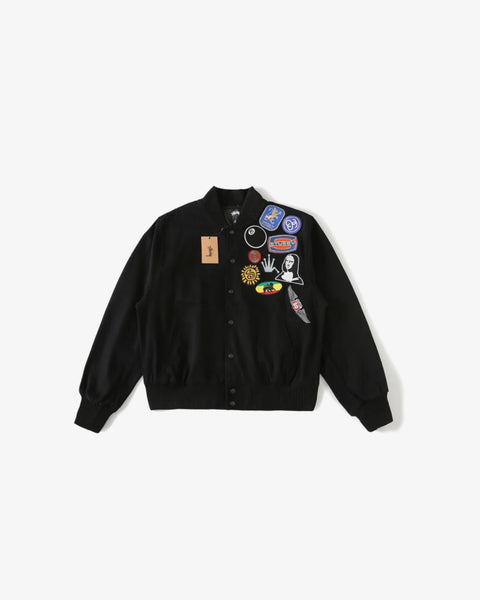 Stüssy Souvenir Stadium Bomber Jacket – TUG OF LOOKS