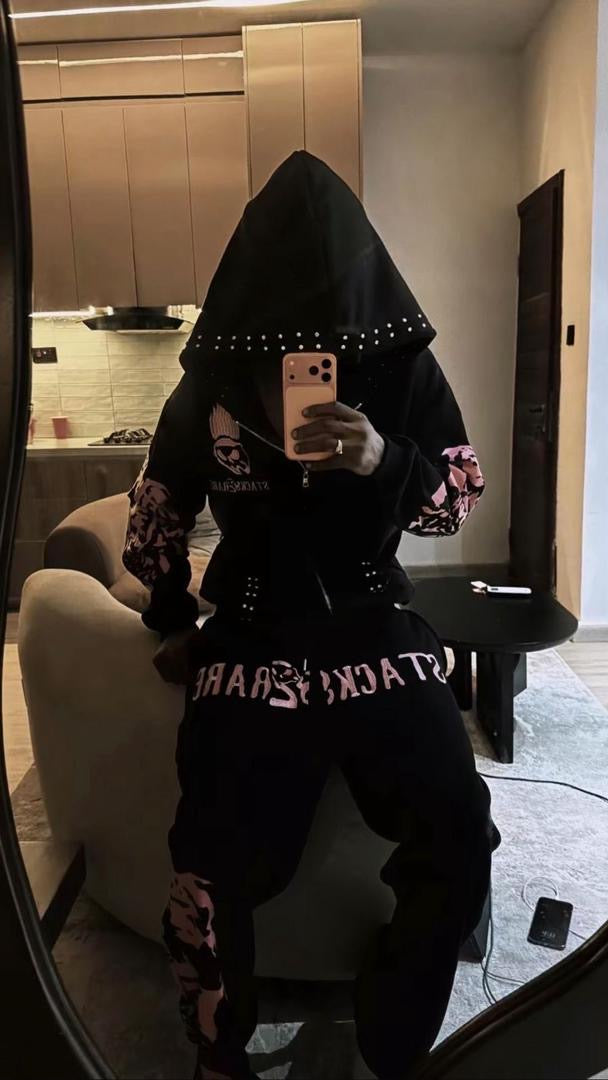 STACKS2RARE STUDDED TRACKSUIT