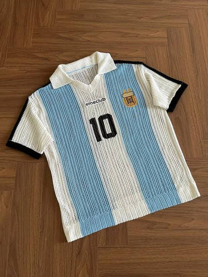 EME CLUB KNIT JERSEY TOP