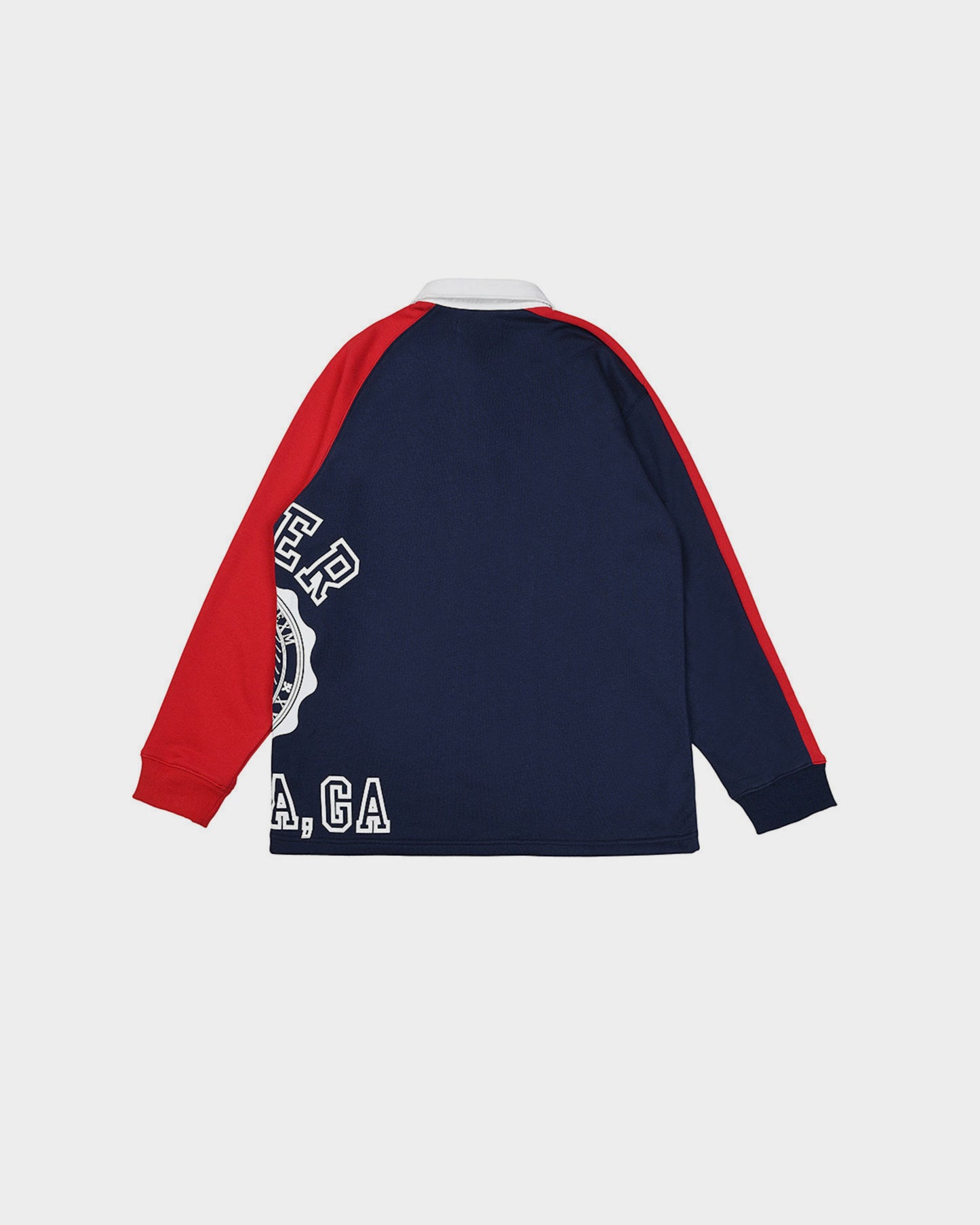 SP5DER Navy Academy Rugby Shirt