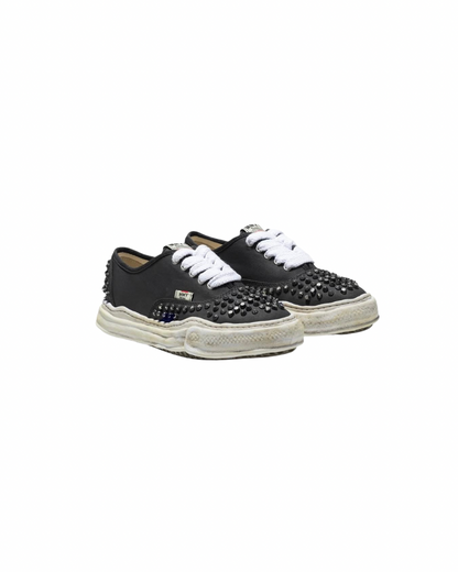 MMY Studded Low Sneakers — Vintage Black