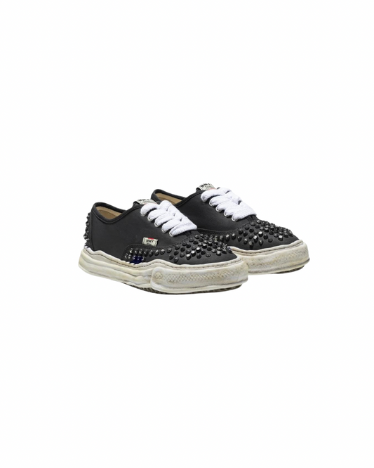 MMY Studded Low Sneakers — Vintage Black