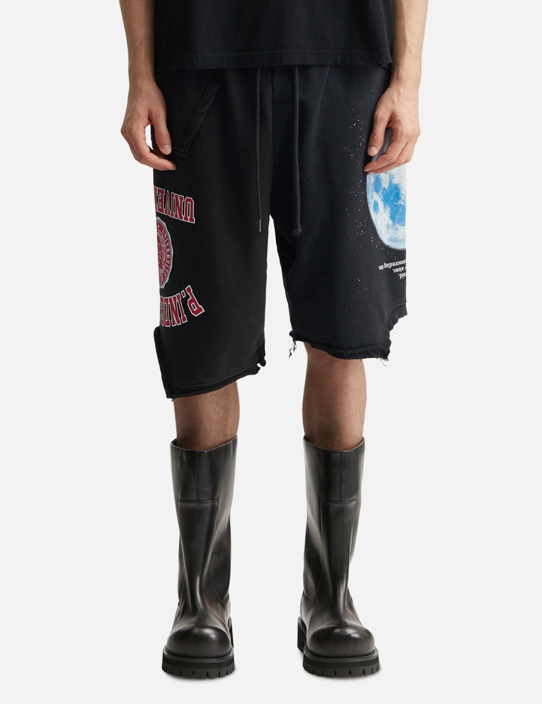 RECONSTRUCTED EARTH SWEAT SHORTS