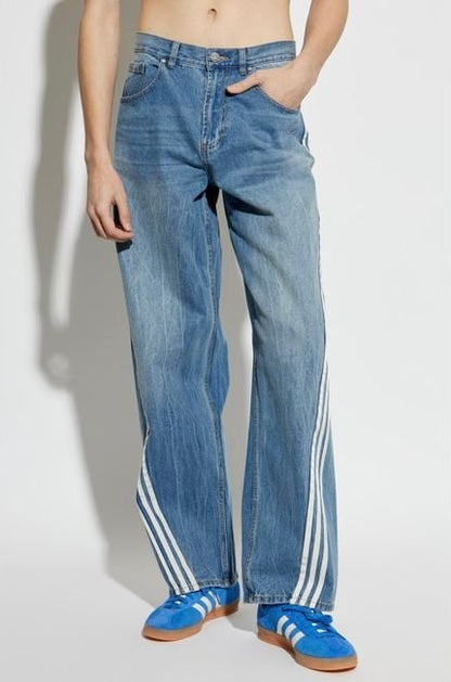 adidas Originals Tapered Leg Stripe Jeans