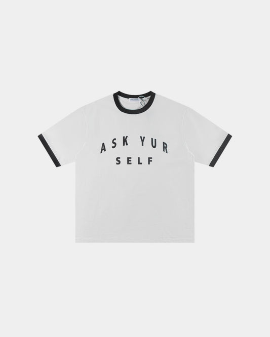 AYS Typography Ringer Tee