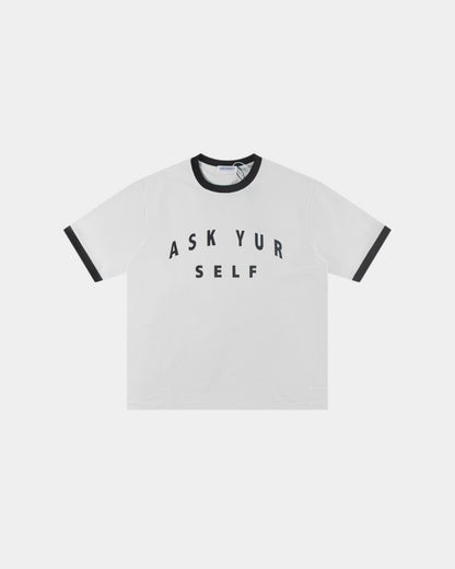 AYS Typography Ringer Tee
