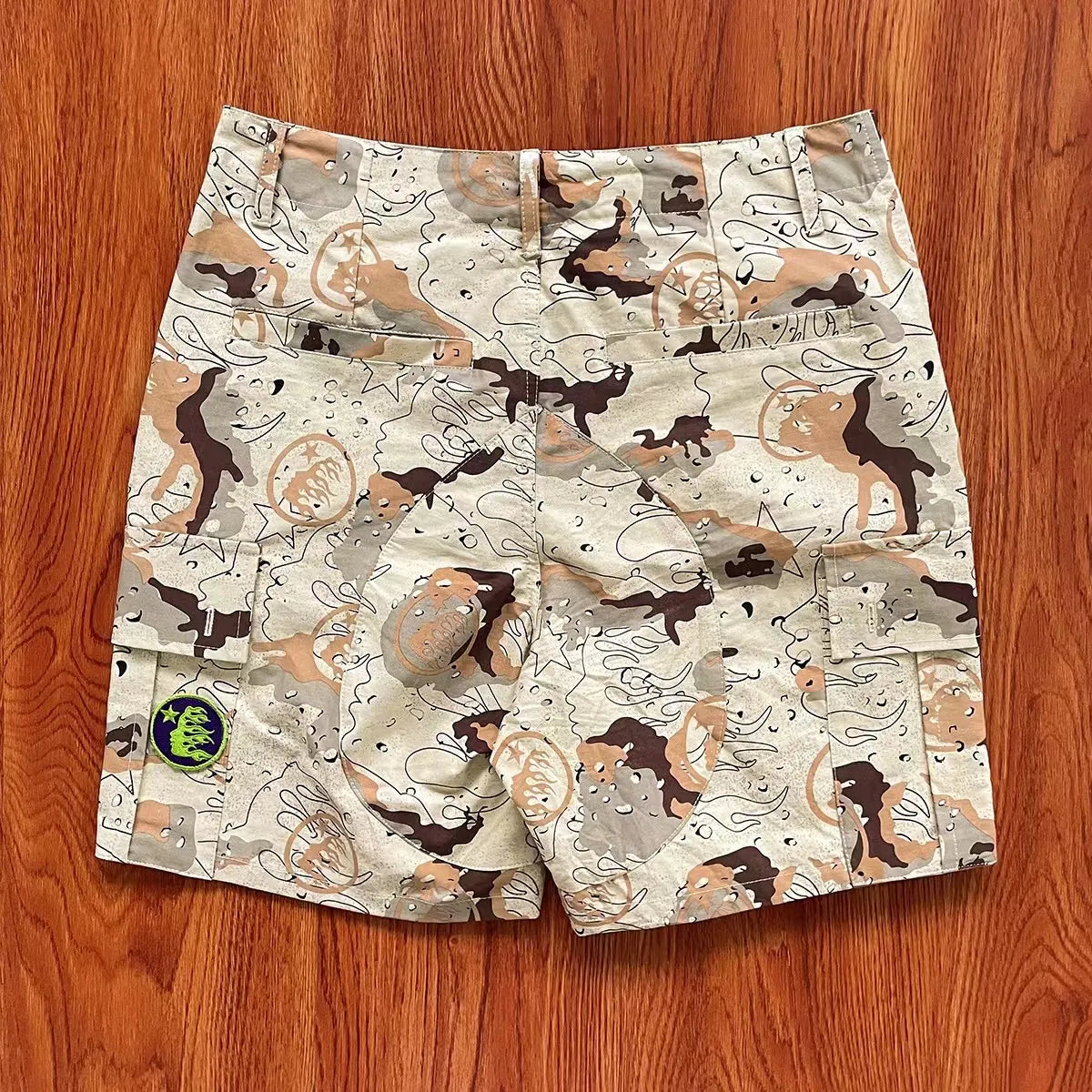Desert Camo Emblem Shorts