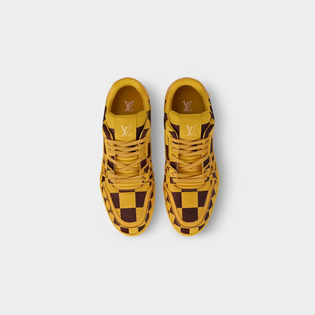 LV Damier Trainer Sneaker - Yellow