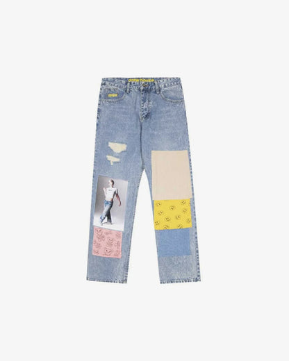 Drew House Denim Patch Jeans