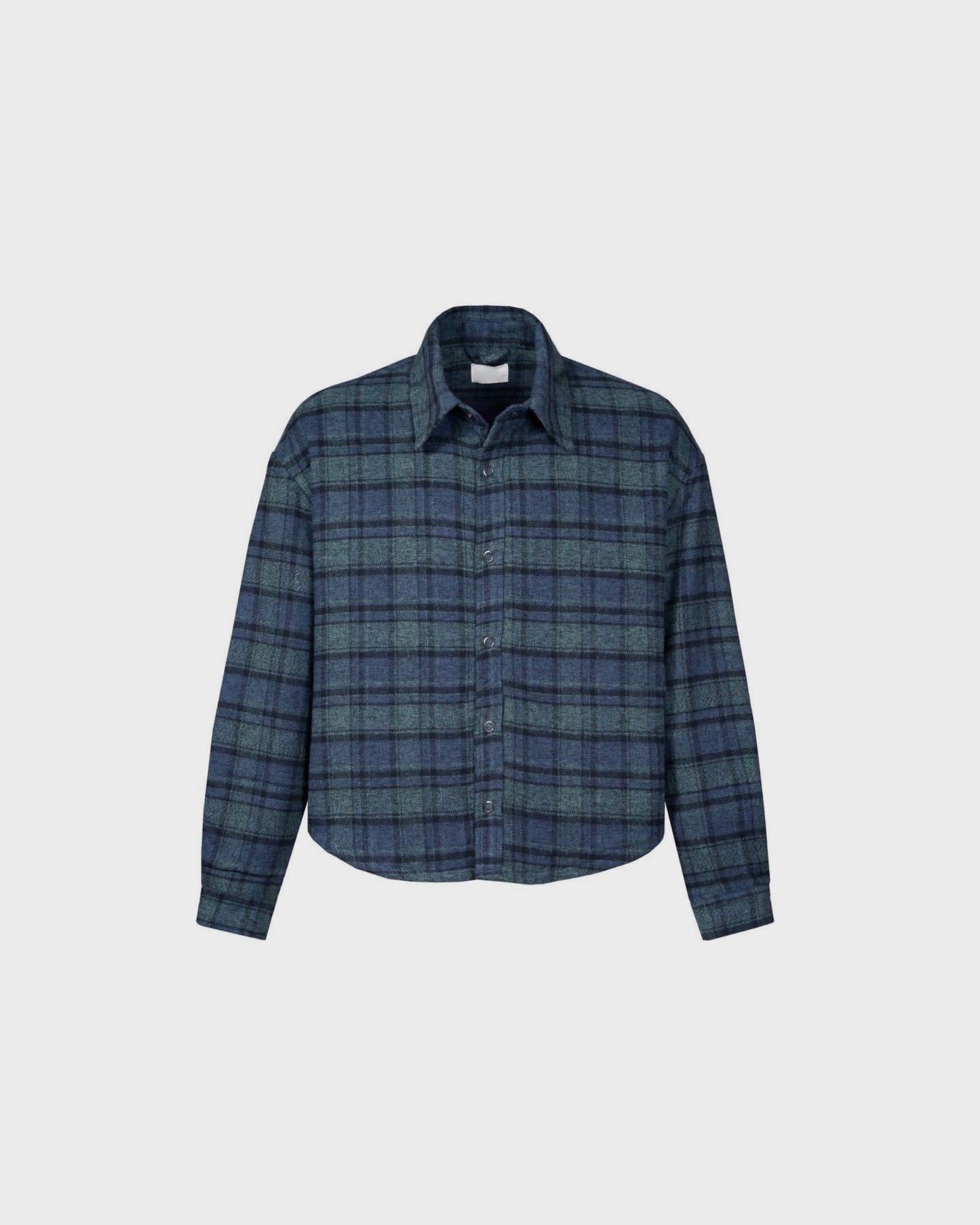 Relaxed Plaid Overshirt
