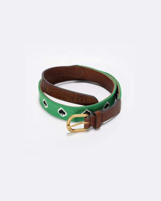DT x Stüssy Spade Needlepoint Belt