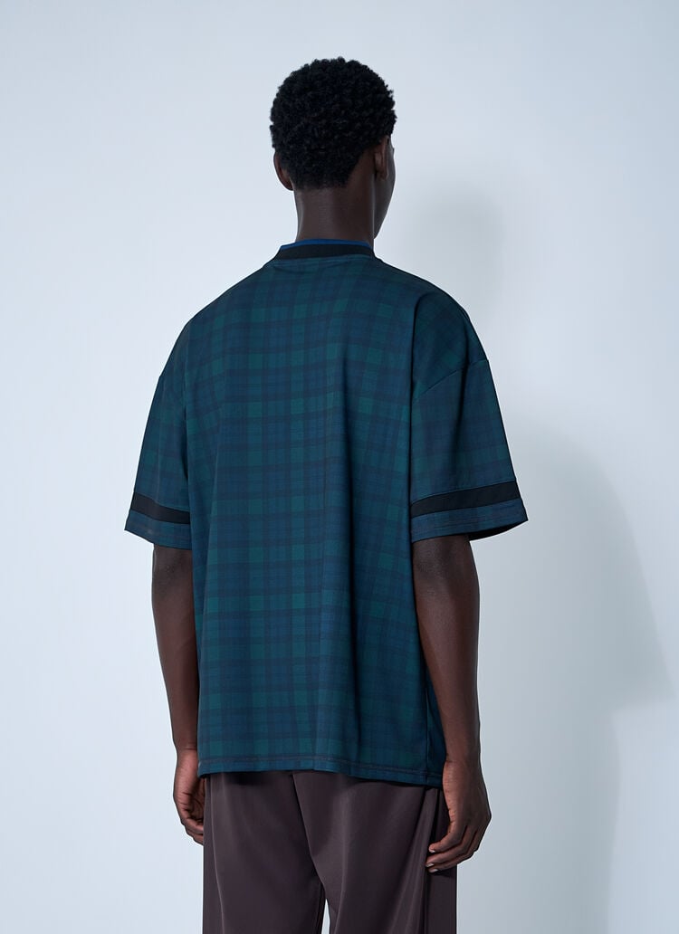 Martin Rose Tartan Football Shirt