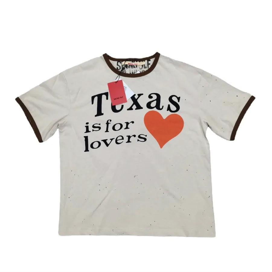 SLF Texas Is For Lovers Ringer Tee