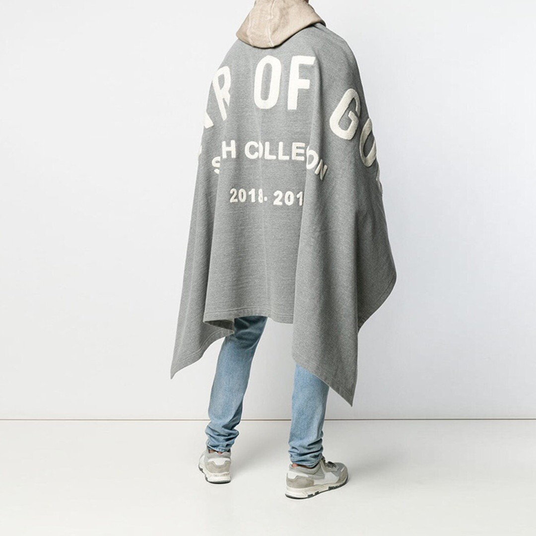 Fear Of God Poncho Cloak - Gray