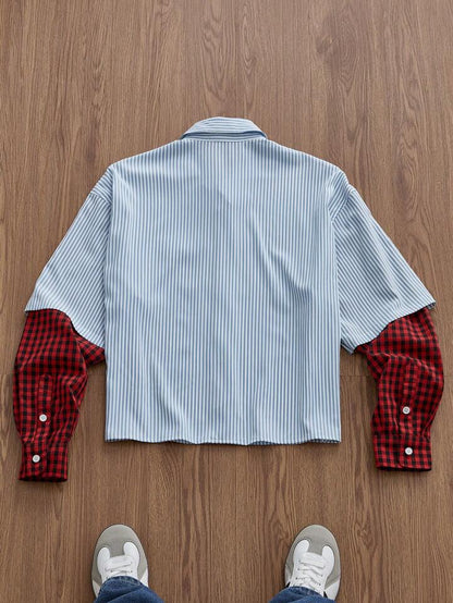 Manfinity Vcay Double Sleeve Shirt