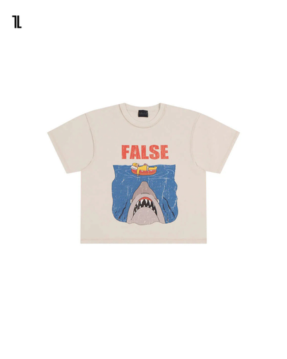 False Perception Tee — Ecru