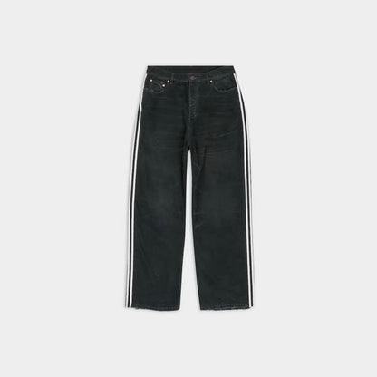 BALENCIAGA
X Adidas Side-Stripe Straight-Leg Jeans