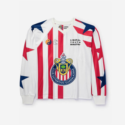 LIBERAL YOUTH MINISTRY x Chivas Guadalajara Printed Nylon-Blend Jersey Shirt