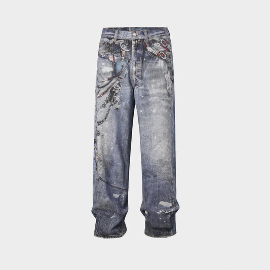 Acne Studios 3D Denim Jeans