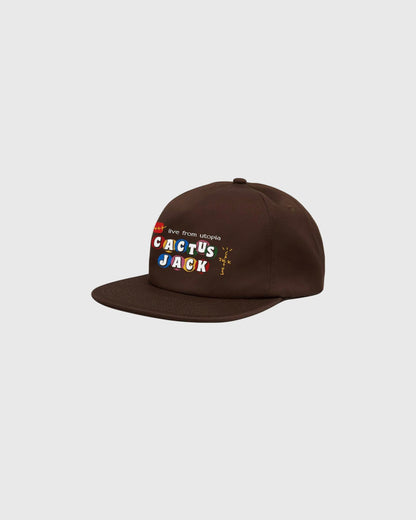 Travis Scott X Mcdonald’s Cj Live From Utopia Hat Brown