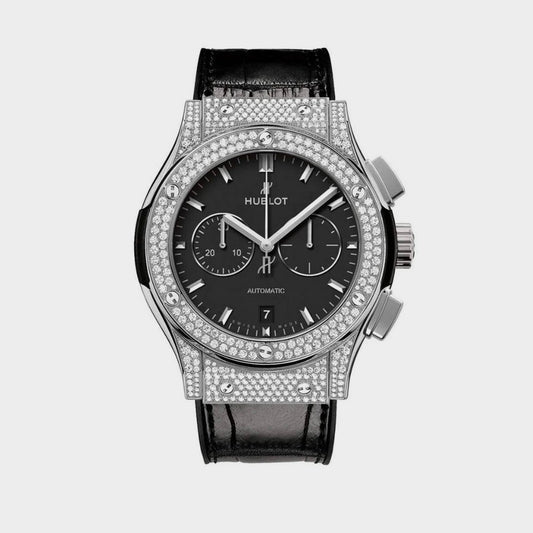 Hublot VVS Diamonds Classic Fusion Chronograph 42mm Men’s Watch