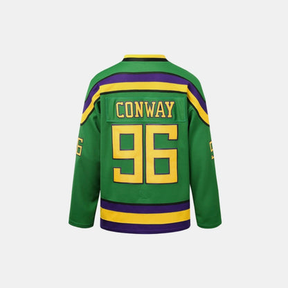 Charlie Conway #96 Mighty Ducks Hockey Jersey Shirt