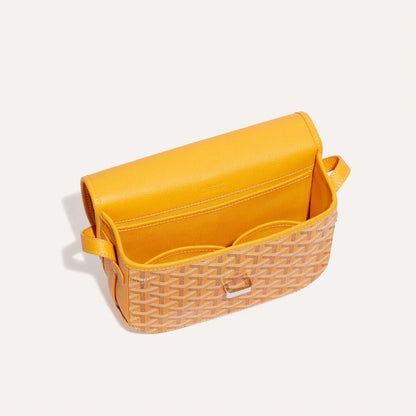 Goyardine Belvédère Messenger Bag - Yellow