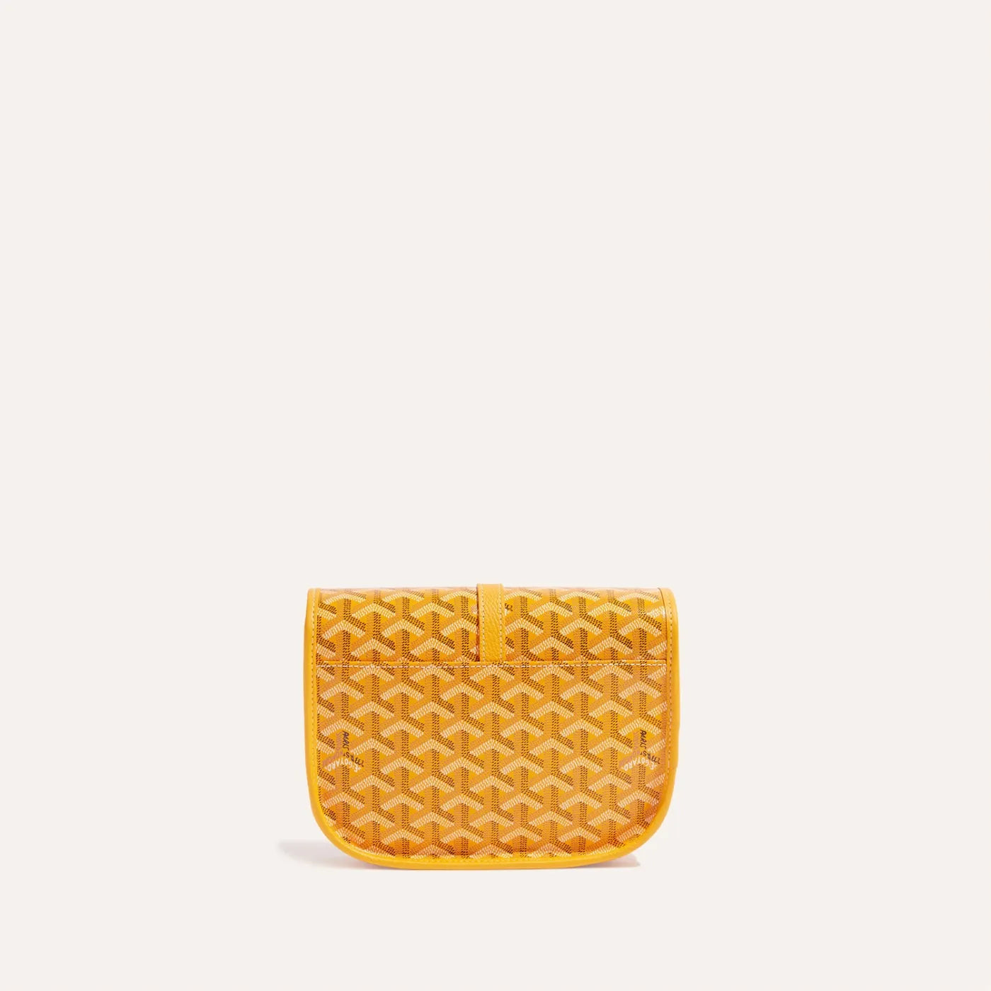 Goyardine Belvédère Messenger Bag - Yellow