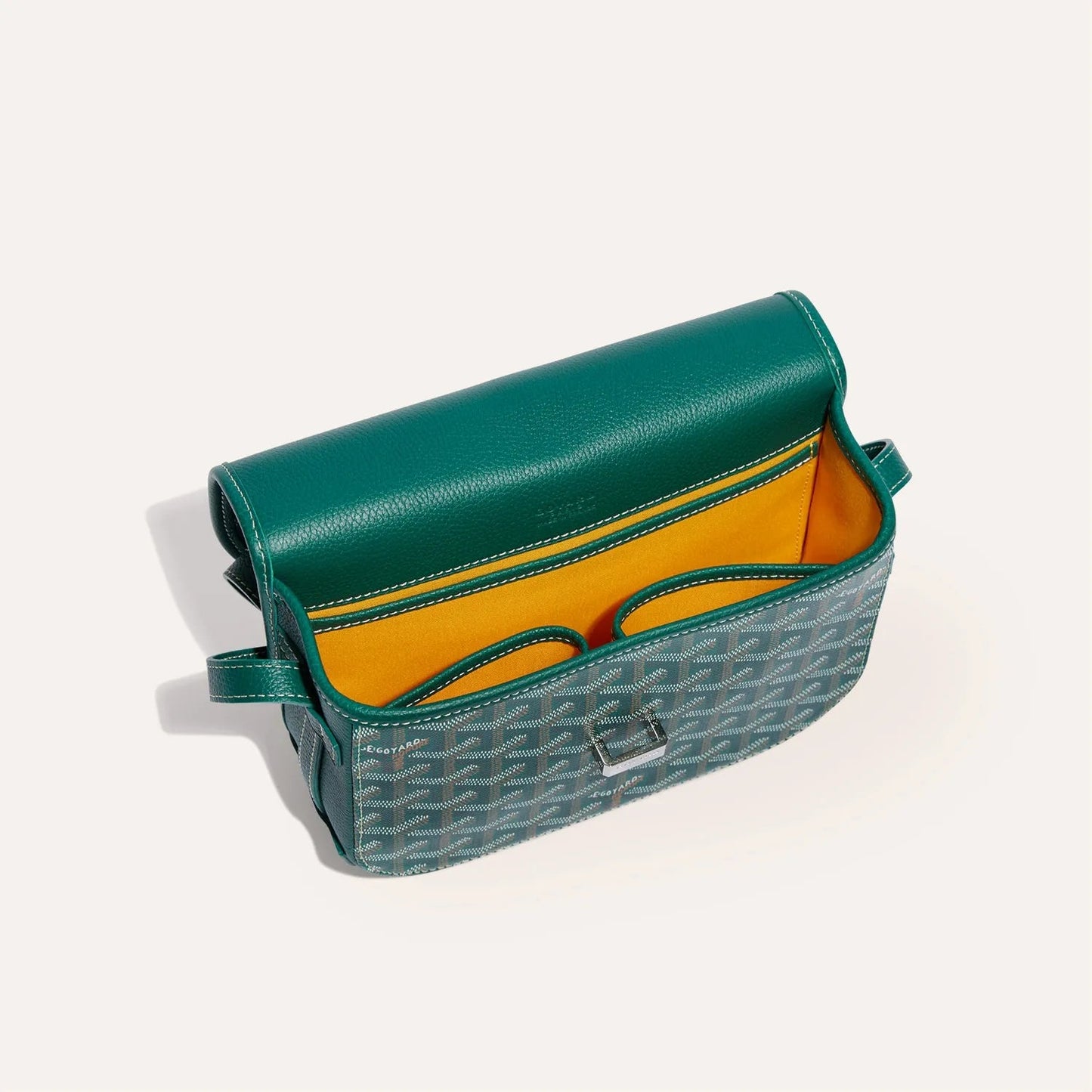 Goyardine Belvédère Messenger Bag - Green