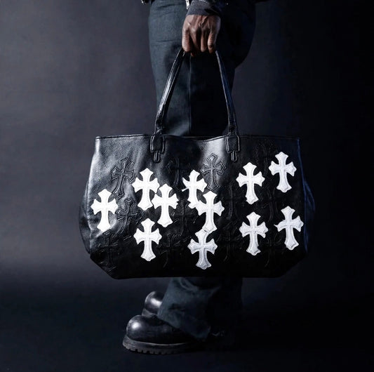 Cross Patch Tote Bag