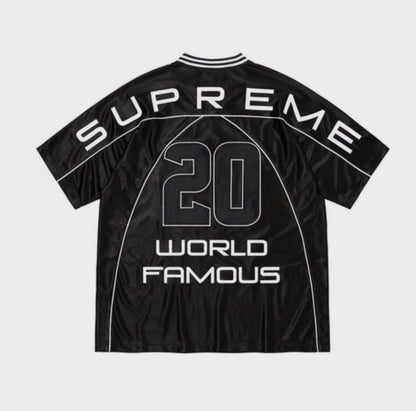 Supreme Panelled Jersey In Black