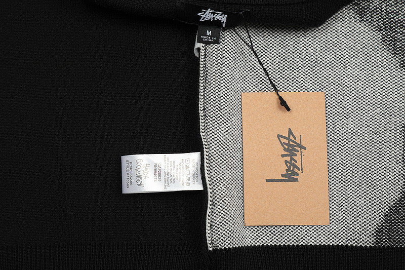 Stüssy Portrait Jacquard Sweater Vest